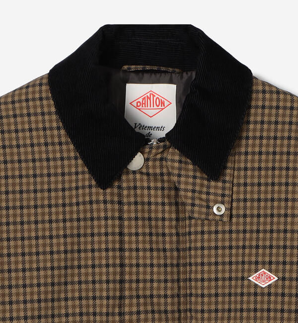 DANTON「DANTON | 中綿ナイロン ショートジャケット WOMEN」|その他|