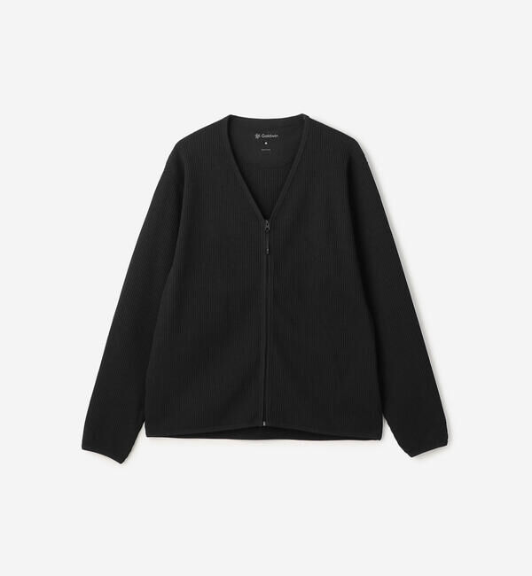  「Goldwin |〈別注〉サーマル Vネックカーディガン MEN」|その他|BLACK