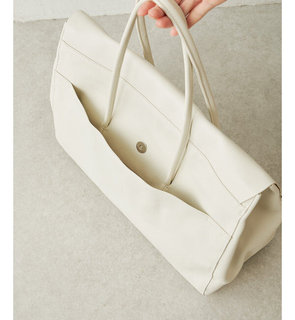 Hoaw.「【Hoaw.】フラップボストンバッグ」|トートバッグ|