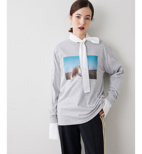  「フォトロングスリーブTシャツ」|Tシャツ・カットソー|