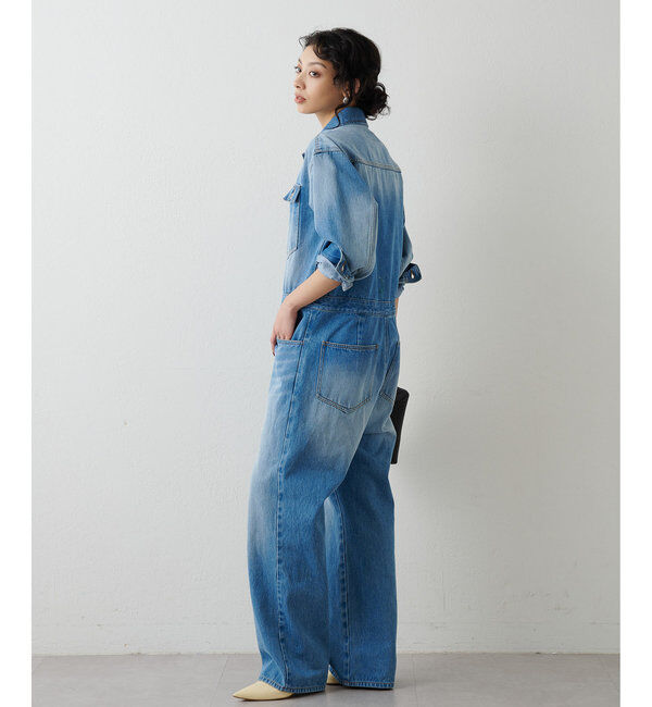  「デニムジャンプスーツ」|ワンピース|