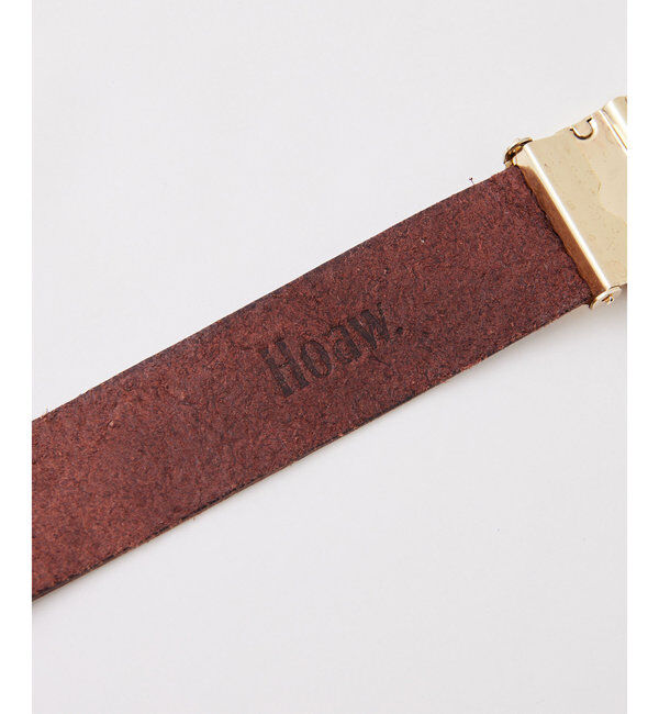 Hoaw.「【Hoaw.】レザーガチャベルト」|ベルト|