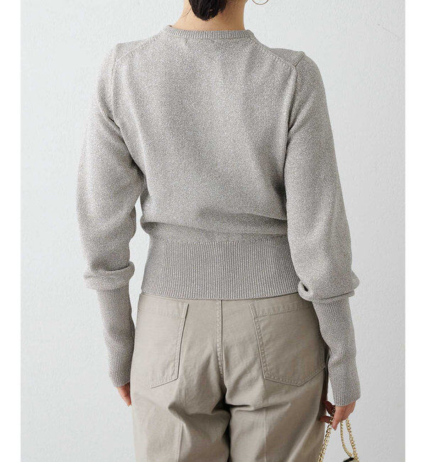  「ラメカーディガン」|ニット・セーター|