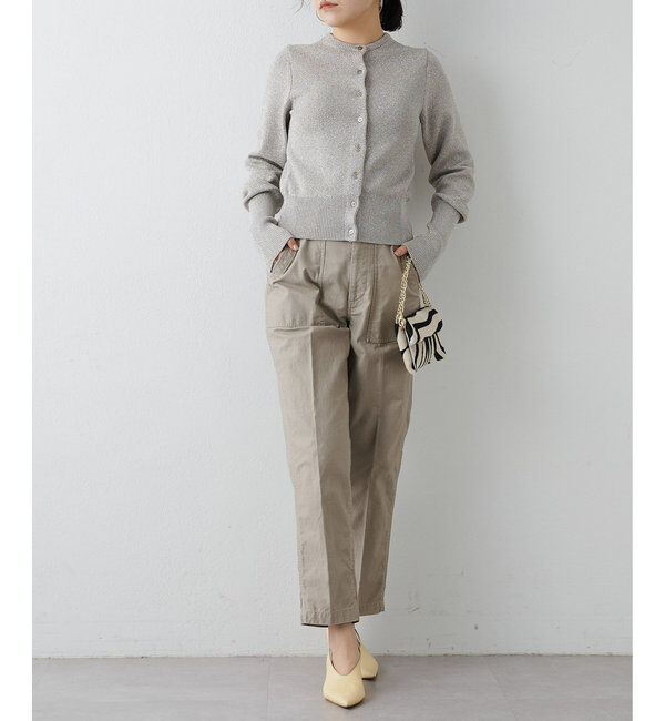  「ラメカーディガン」|ニット・セーター|