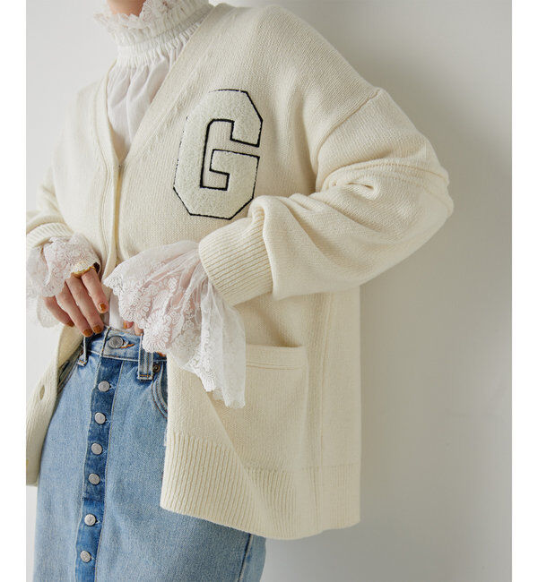  「レースギャザーブラウス」|シャツ・ブラウス|