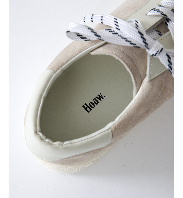 Hoaw.「【Hoaw.】レザースニーカー」|スニーカー|