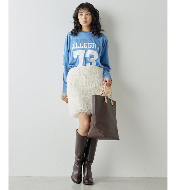  「シャギーミニスカート」|スカート|