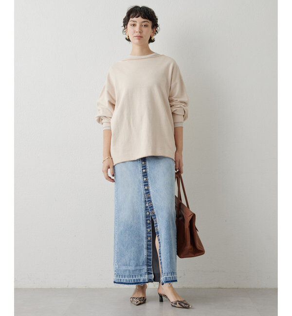  「ピグメントウラケプルオーバー」|Tシャツ・カットソー|