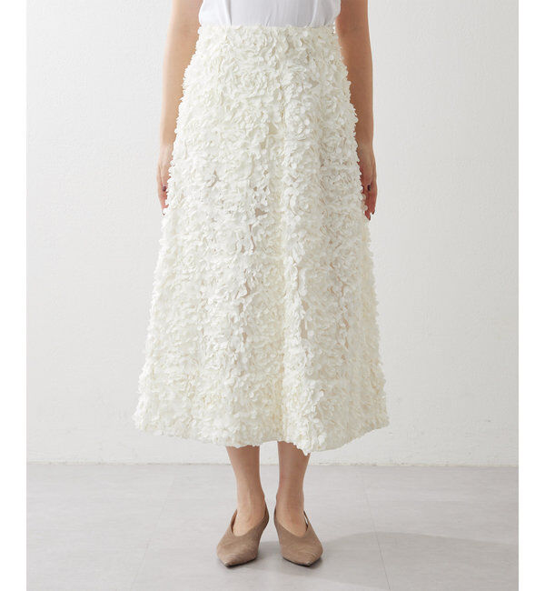 GEMINI「【GEMINI】フラワーモチーフスカート」|スカート|