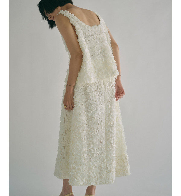 GEMINI「【GEMINI】フラワーモチーフスカート」|スカート|