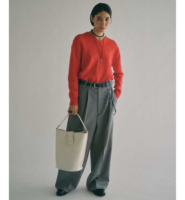 GEMINI「【GEMINI】2wayシシュウニットプルオーバー」|ニット・セーター|