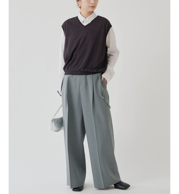 GEMINI「【GEMINI】リバーシブルニットベスト」|ニット・セーター|