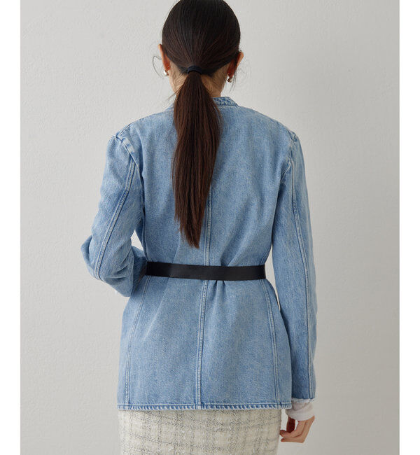  「DENIMノーカラージャケット」|その他|