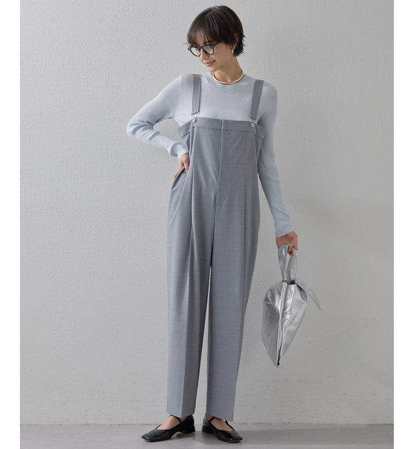  「平織オーバーオール」|ワンピース|