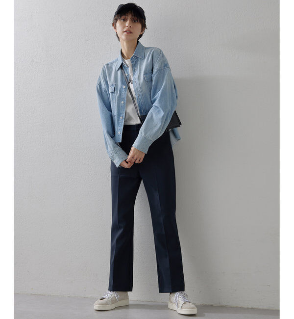  「ダンボールセンタープレスパンツ」|チノ|