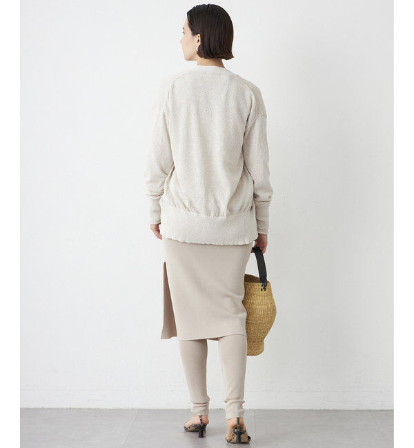  「ペーパーヤーンカーディガン」|ニット・セーター|