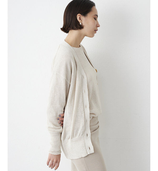  「ペーパーヤーンカーディガン」|ニット・セーター|