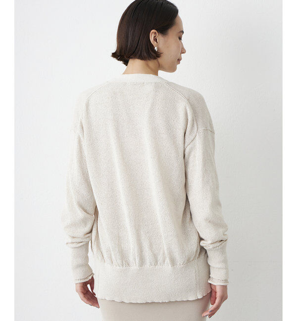  「ペーパーヤーンカーディガン」|ニット・セーター|