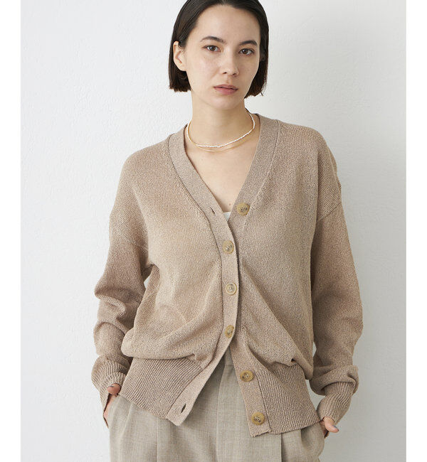  「ペーパーヤーンカーディガン」|ニット・セーター|