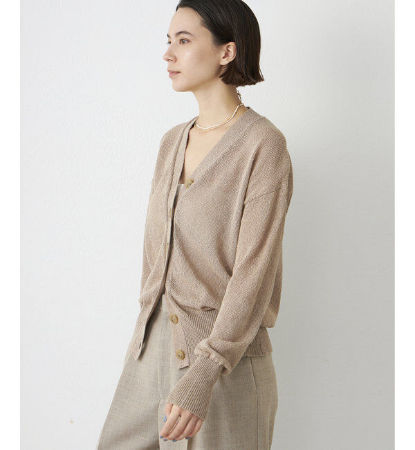 「ペーパーヤーンカーディガン」|ニット・セーター|