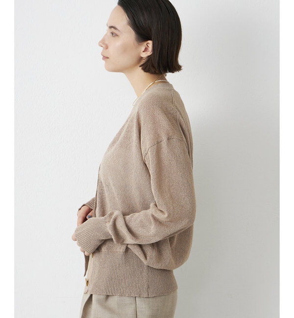  「ペーパーヤーンカーディガン」|ニット・セーター|