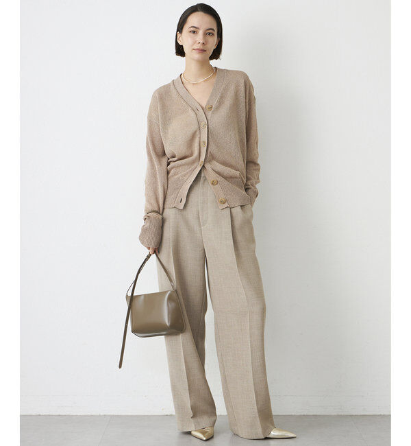  「ペーパーヤーンカーディガン」|ニット・セーター|