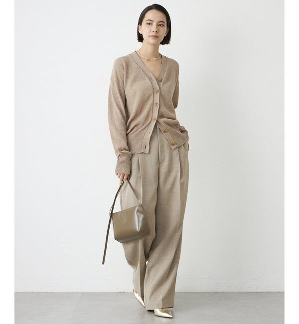  「ペーパーヤーンカーディガン」|ニット・セーター|