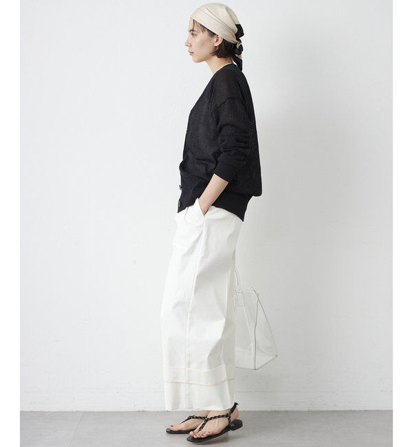  「ペーパーヤーンカーディガン」|ニット・セーター|