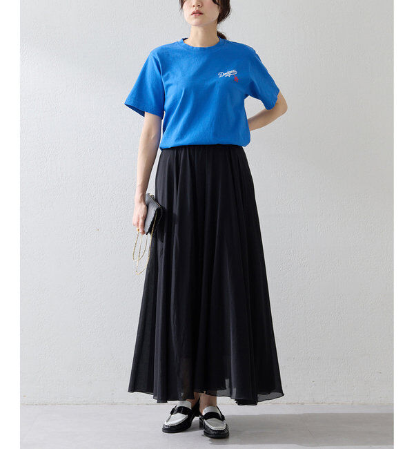  「シルクローンギャザースカート」|スカート|