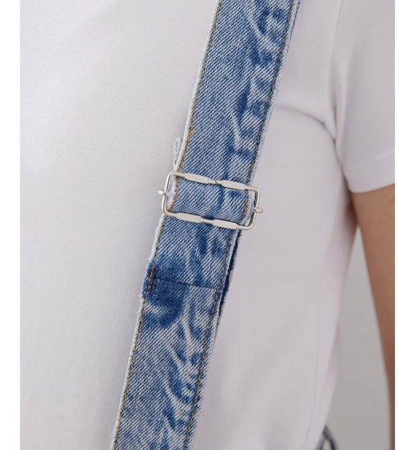  「【Jeanie Blue】SUSPENDERスカート」|ワンピース|