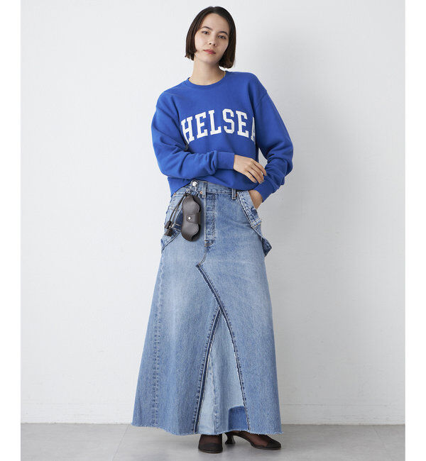  「【Jeanie Blue】SUSPENDERスカート」|ワンピース|