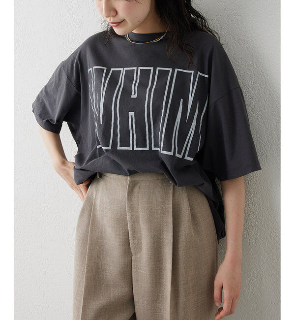  「リラックスロゴTシャツ」|Tシャツ・カットソー|