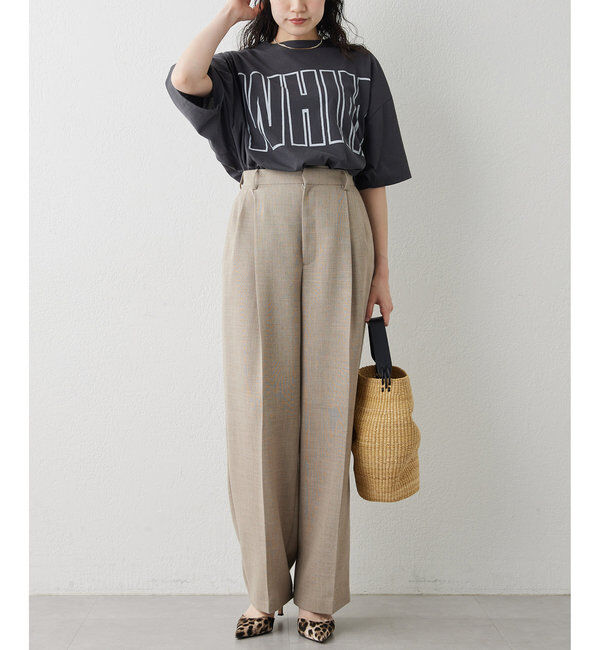  「リラックスロゴTシャツ」|Tシャツ・カットソー|