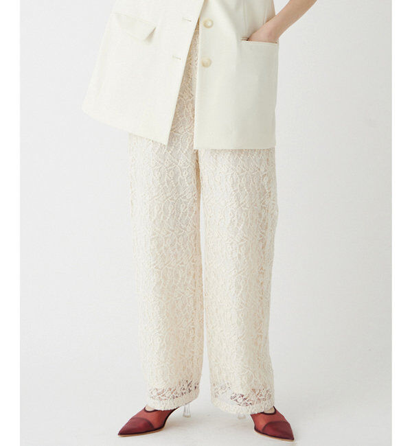 THE PAUSE「【THE PAUSE】エンブロイダリーパンツ」|チノ|