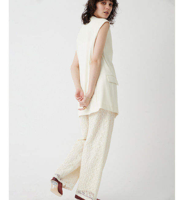 THE PAUSE「【THE PAUSE】エンブロイダリーパンツ」|チノ|