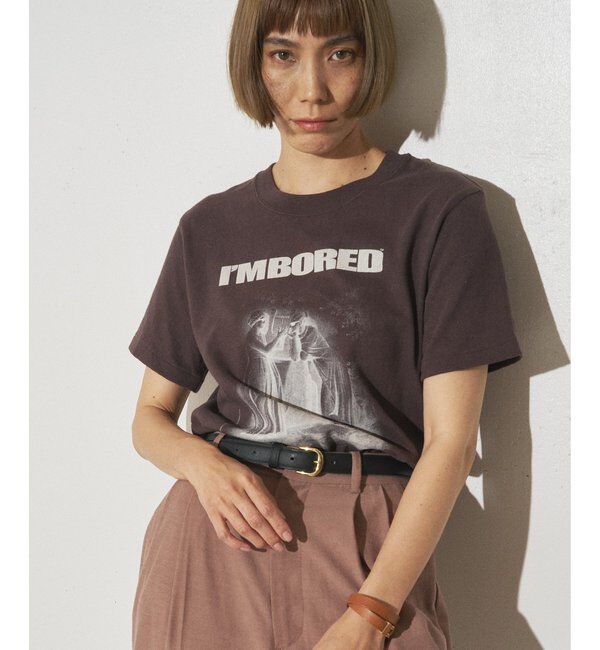  「【GEMINI】プリントTEE」|Tシャツ・カットソー|ブラウン