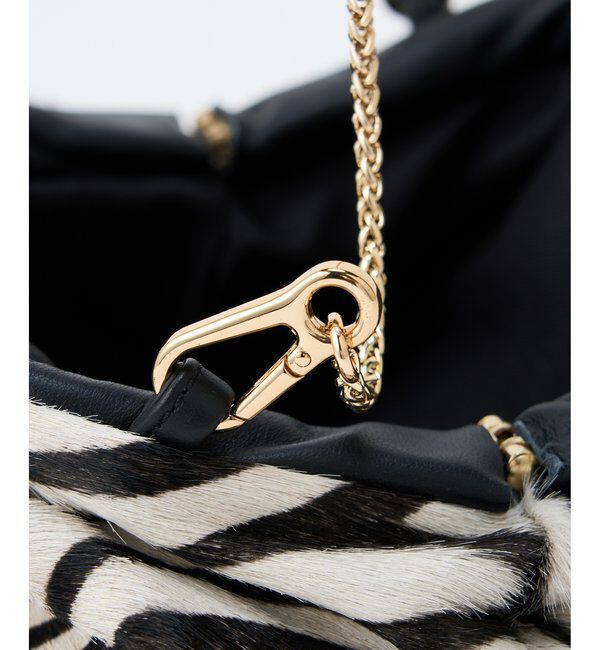  「【INNUE】ZebraチェーンクラッチBAG」|トートバッグ|