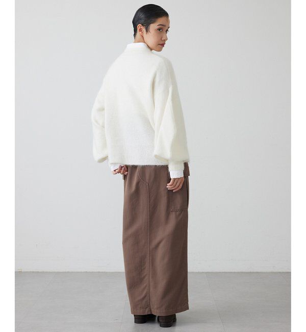 THE PAUSE「【THE PAUSE】バレルスリーブニット」|ニット・セーター|