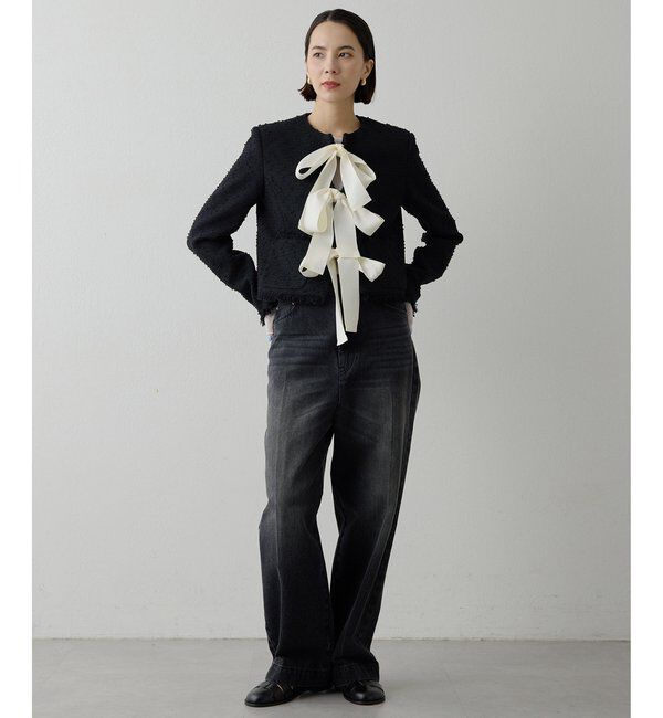  「ネップツイードリボンジャケット」|その他|