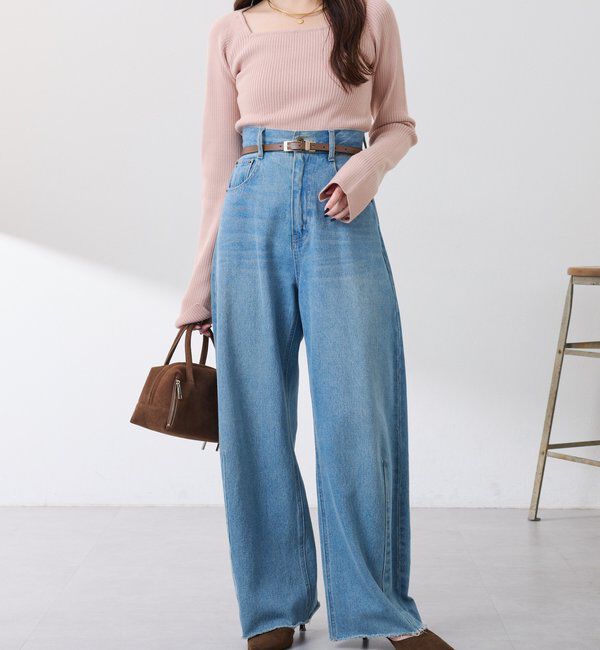  「【新色登場！】【累計販売1.5万本！】ブルージュデニム」|デニム|