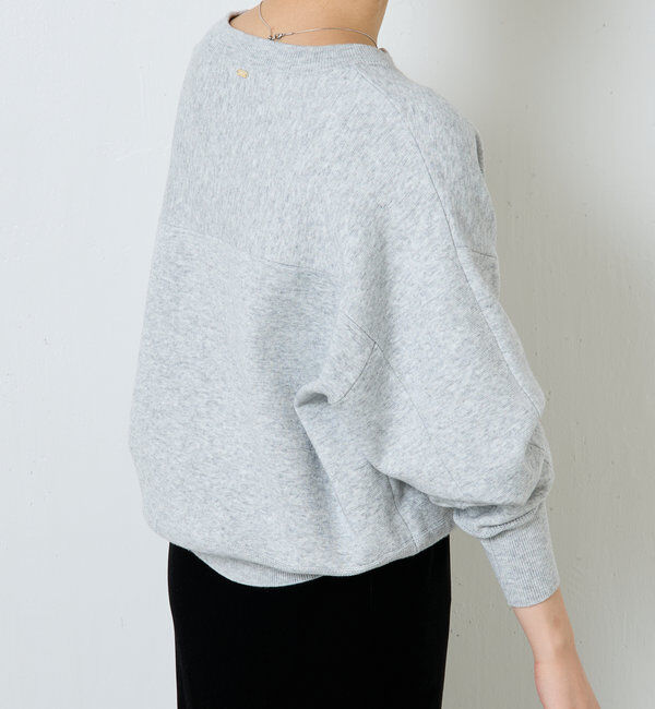  「ジップスウェットライクニット」|ニット・セーター|