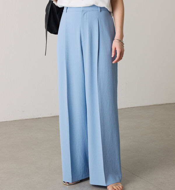  「ジャージワイドパンツ」|チノ|