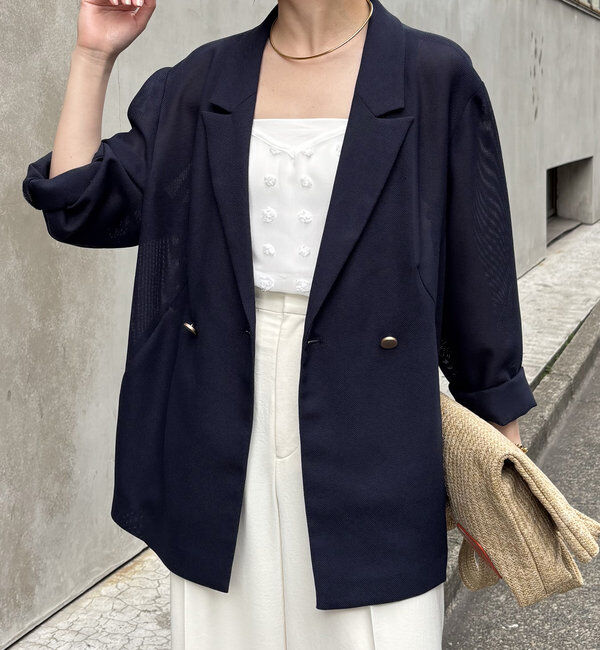  「メッシュジャケット」|スーツ|