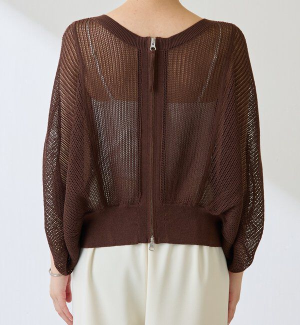  「2WAYドルマンニットカーディガン」|ニット・セーター|