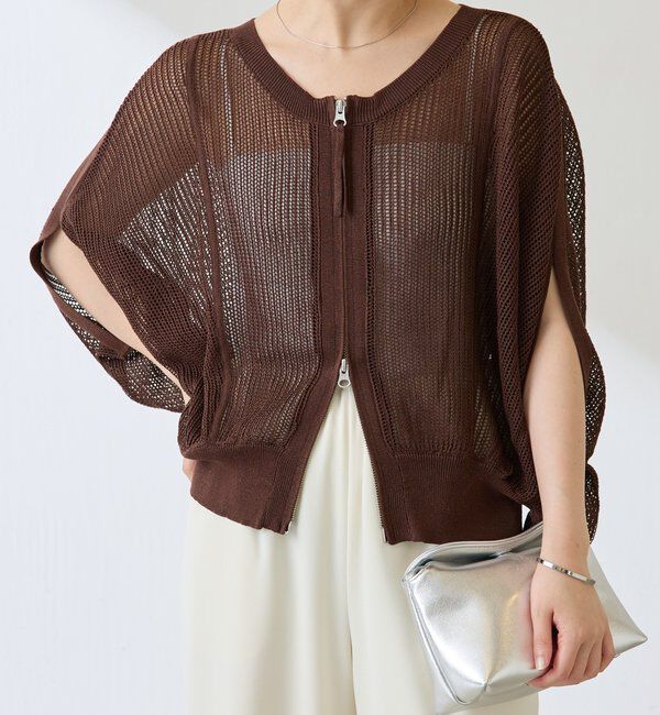  「2WAYドルマンニットカーディガン」|ニット・セーター|
