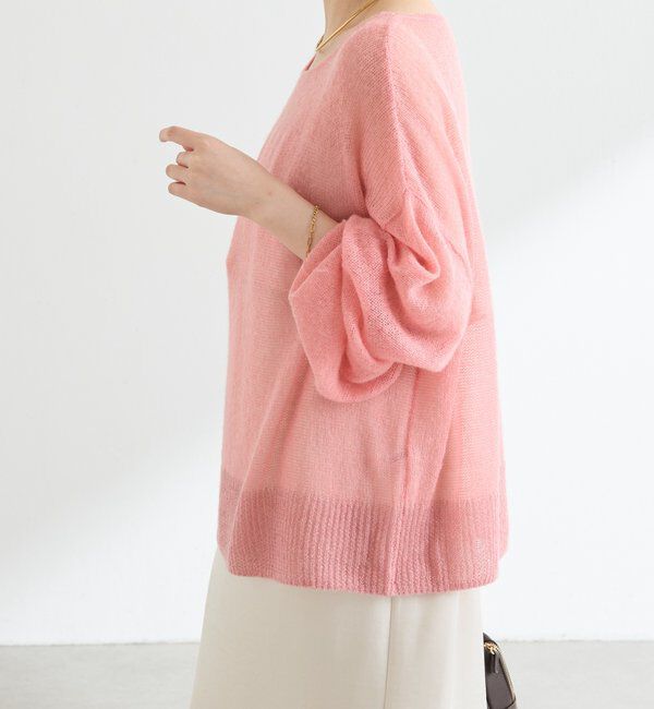  「裾ラメアルパカ混ニット」|ニット・セーター|