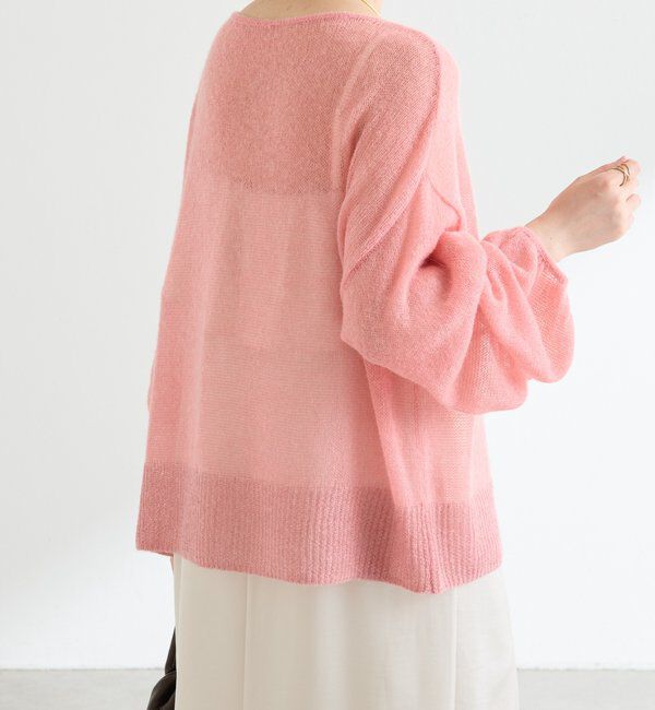  「裾ラメアルパカ混ニット」|ニット・セーター|