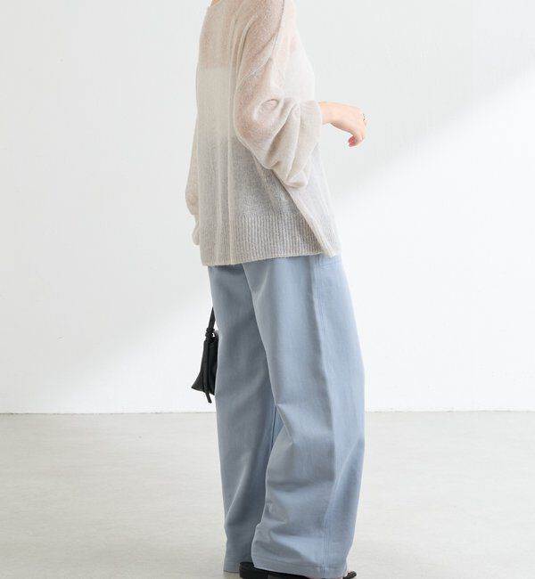  「裾ラメアルパカ混ニット」|ニット・セーター|