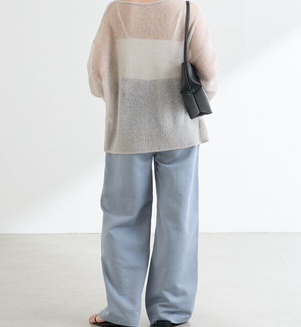  「裾ラメアルパカ混ニット」|ニット・セーター|