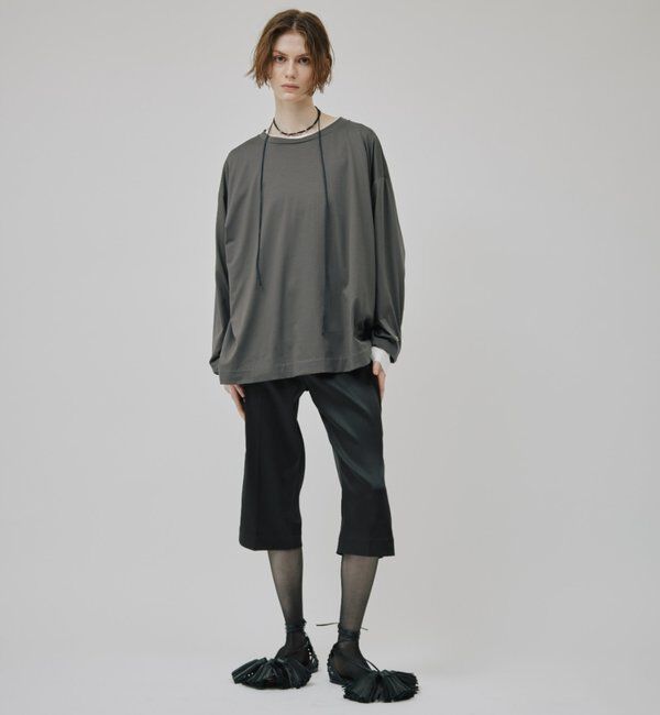  「【CEPIE./セピエ】シルキーオーバーロンＴ」|Tシャツ・カットソー|